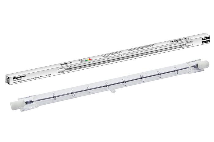 Лампа галогенная линейная ЛГ-1500 Вт-R7s-254 мм TDM фото 1