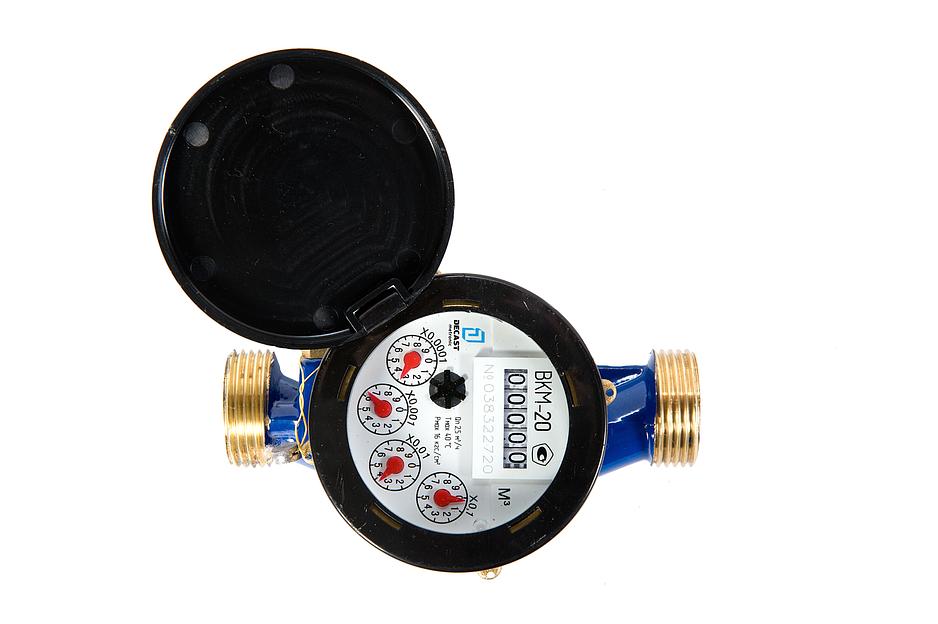 Счетчик воды универсальный ВКМ-20 фото 3