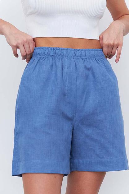 Шорты  SRT009_BLUE/Голубой  фото 4