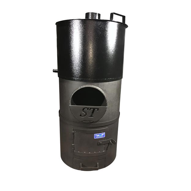 Банная печь «Standart 18» укороченная топочная камера, бак стальной с полимерным покрытием фото 1