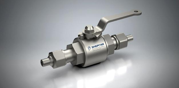 Кран шаровый штуцерной-ниппельный ТУ 26-07-1598-92 фото 1