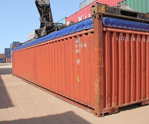 Сухогрузный морской контейнер 40 футов (Open Top) фото 1