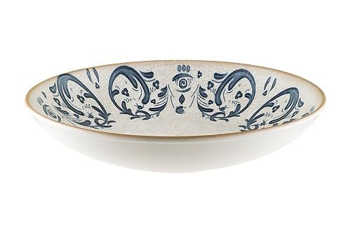 Тарелка d=250 мм. глубокая 1300 мл. h=50 мм. Виенто, форма Банкет /1/6/ фото 1