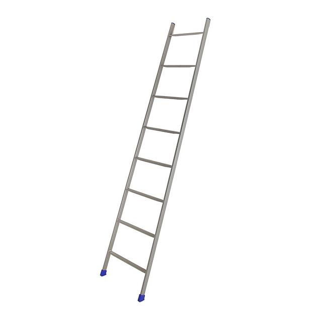 Лестница металлическая приставная 8 ступеней фото 1