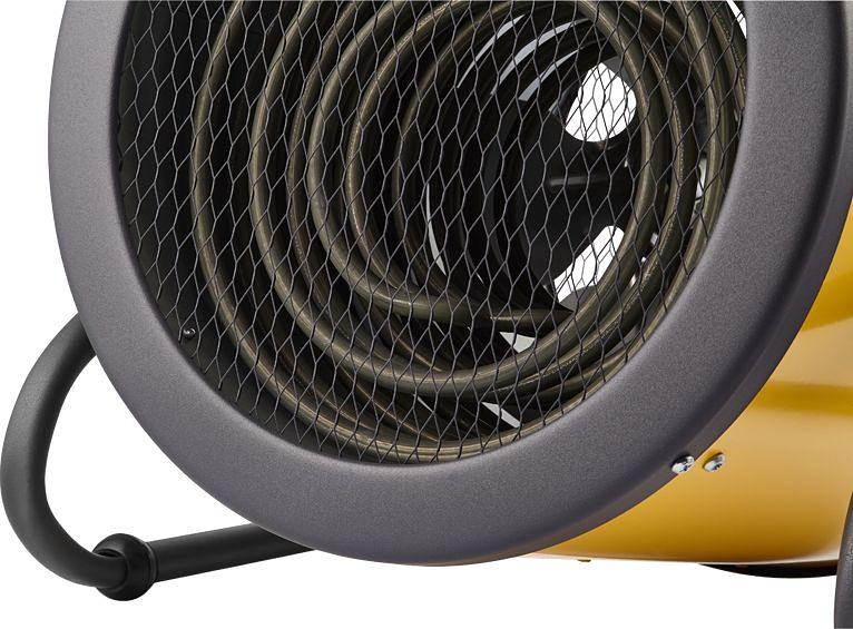 Пушка тепловая электрическая на 9 кВт, круглая фото 2