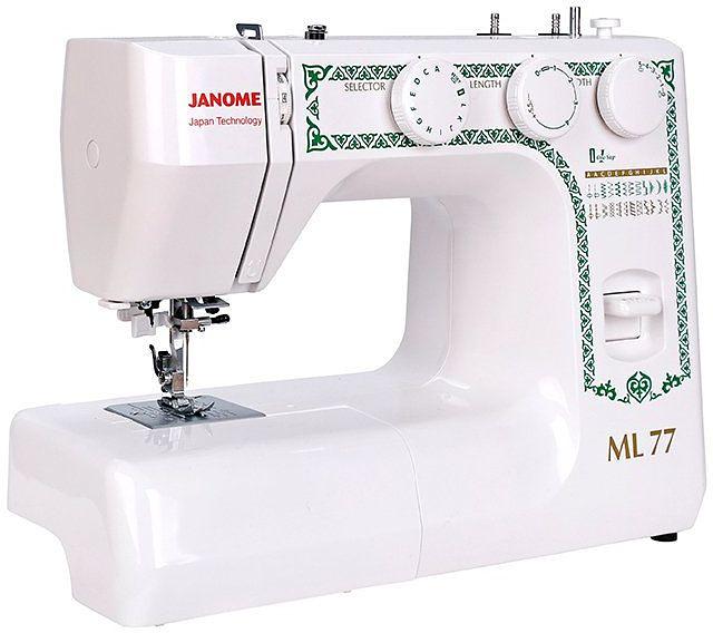 Швейная машина Janome ML 77 белый фото 2