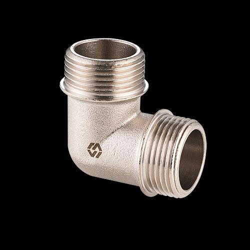 Угольник НН 3/4' никелированный фото 1