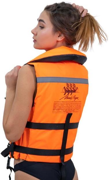 Жилет Таймень спасательный стандартный размер: XXXL (58-60), цвет: оранжевый фото 6