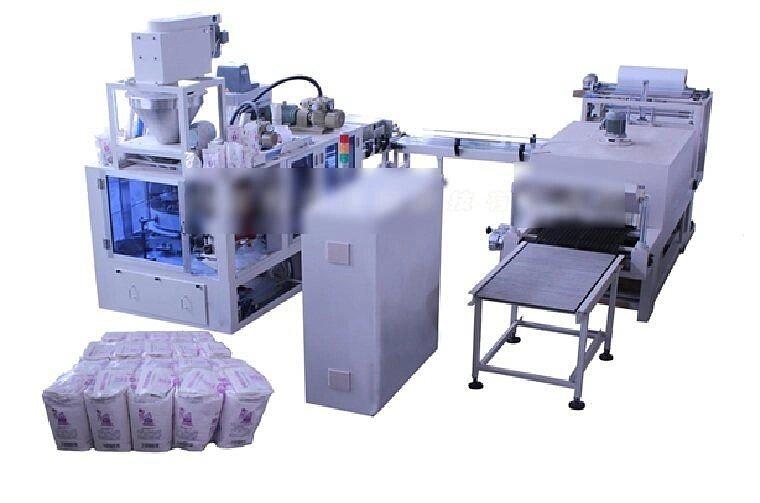 Автоматическая линия упаковки муки в бумажные пакеты фото 1