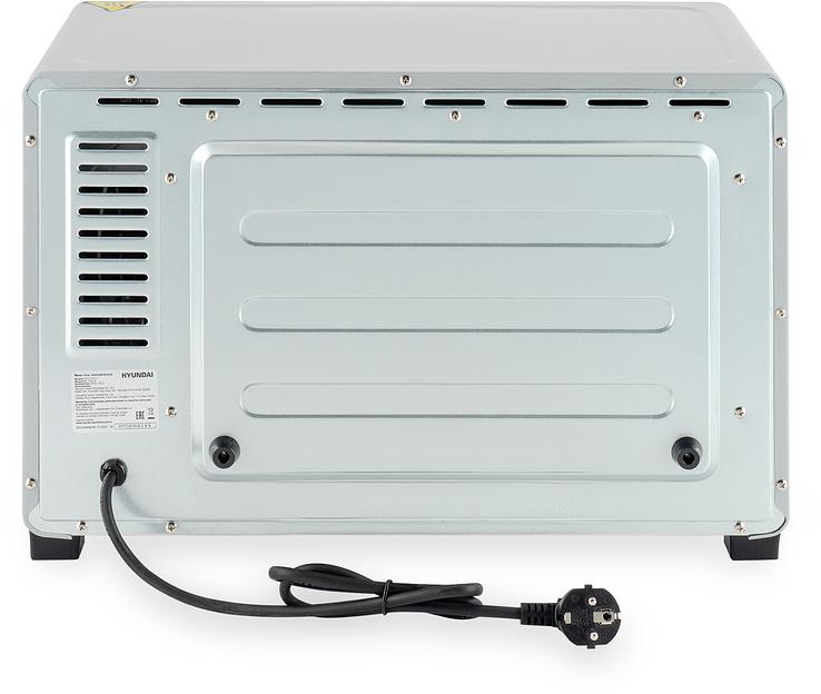 Мини-печь Hyundai MIO-HY073 26л. 1500Вт серебристый/черный фото 6