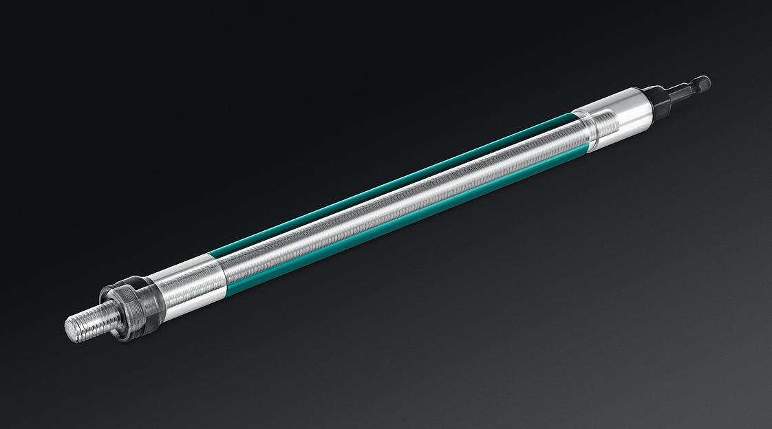 KRAFTOOL X-DRIVE LONG, 10 мм (М6), 285 мм, длинная ударная бита с торцовой головкой (26197-10) фото 2
