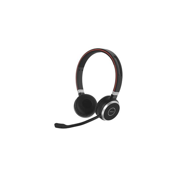 Гарнитура Jabra 65 SE Link380a UC, для контактных центров, накладные, Bluetooth, черный [6599-839-409] фото 1
