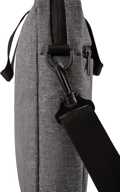 Сумка для ноутбука 15.6" Digma R-270 серый/черный полиэстер (R270GBK) фото 7