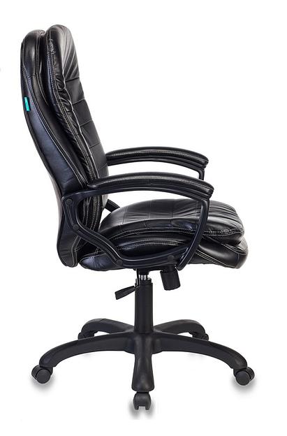 Кресло руководителя Бюрократ T-9950LT черный искусственная кожа крестовина пластик фото 3