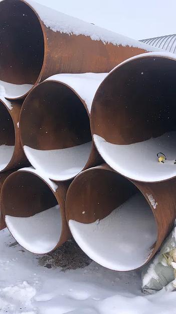 Труба восстановленная из-под нефти б/у 820 мм ОПТ фото 2