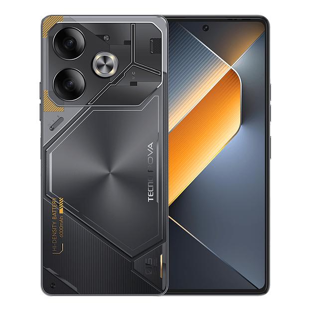 LI7 POVA 6 256+12 Meteorite Grey, 6.78" Asahi Glass, 20:9, 2436 x 1080 Mpix, 2.2GHz, 8 Core, 12GB RAM, 256GB, up to 1TB flash, 108Мп+AI/32Мп, 2 Sim, 4G, BT v5.3, WiFi 802.11 b/g/n, GPS/AGPS, GLONASS, NFC, Type-C, 6000mAh, Android 14, 225g, 165,5 ммx76.13 фото 1