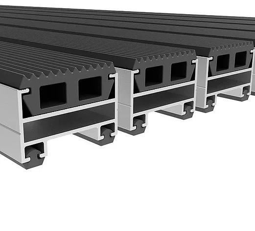 Грязезащитный коврик «KK08» алюминиевый ОПТ фото 1