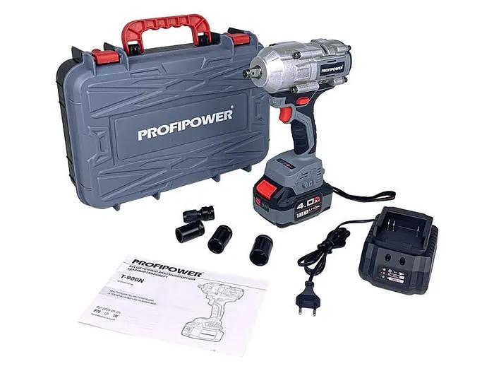 Аккумуляторный гайковерт бесщеточный ProfiPower Т-900N ОПТ фото 2