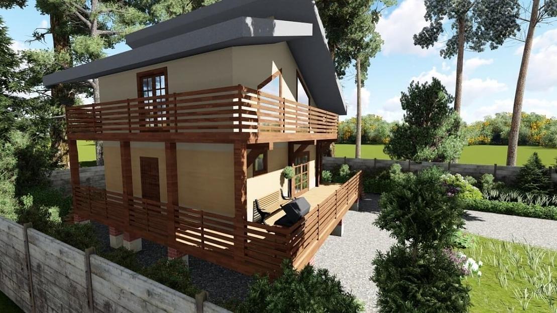 Проект дома из кирпича «Лилия» фото 2