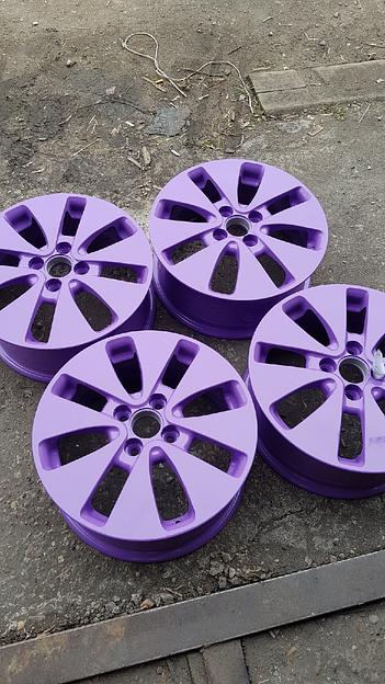 Услуги по порошковой покраске дисков фото 1