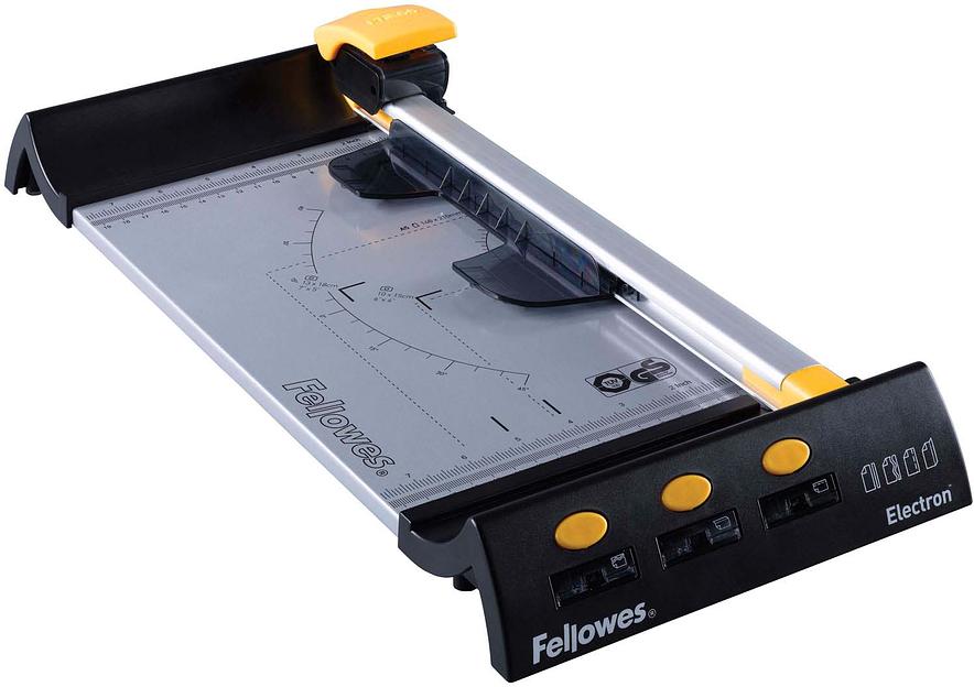 Резак дисковый Electron A4, комплект из 4-х картриджей (прямая резка, биговка, перфорация, волна) Fellowes Electron A4 (FS-54104) фото 2