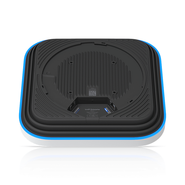 Точка доступа Wi-Fi Ubiquiti UniFi E7 AP 2,4+5+6 ГГц, Wi-Fi 7, 4х4 MU-MIMO, 802.3bt, 1х 10G RJ45, 1х 1G RJ45 фото 9