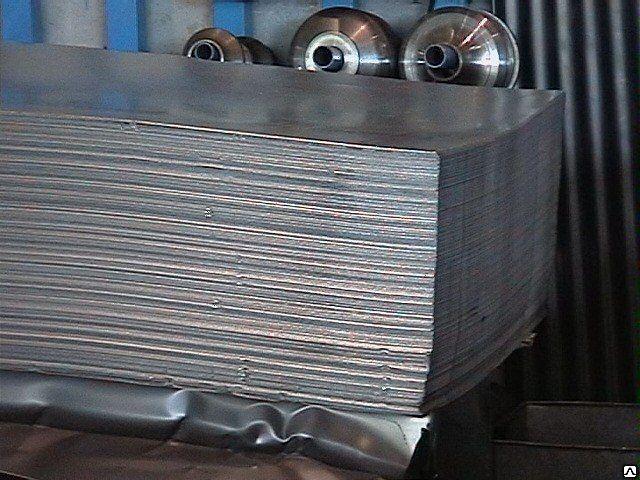 Лист оцинкованный 0.6 мм 1250х2500 ГОСТ 19904-90 фото 1