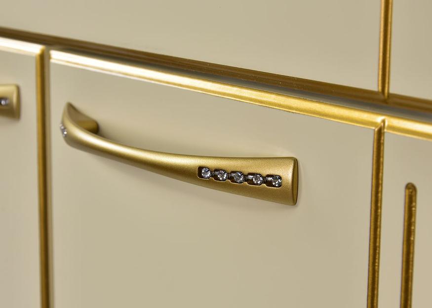 Тумба Аттика 75 DORATIZ 9912.316, бежевая патина золото, под умывальник фото 5