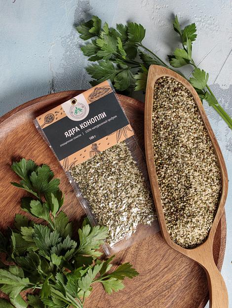 Ядра конопли технической (очищенные семена конопли) ОПТ фото 1