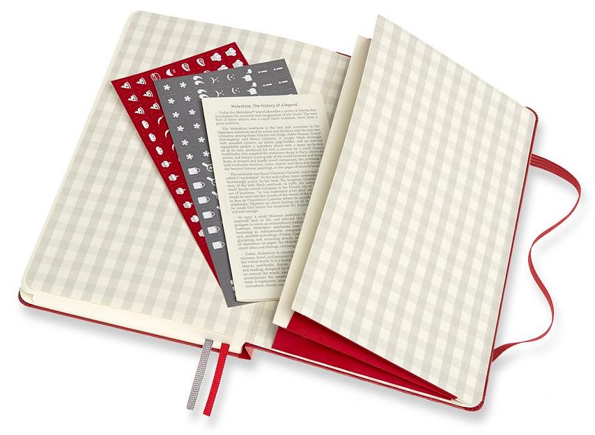 Блокнот Moleskine PASSION RECIPE PASRECP Large 130х210мм 400стр. подар.кор. красный фото 6