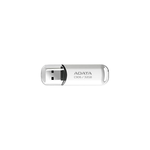 Флешка USB A-Data Classic C906 32ГБ, USB2.0, белый [ac906-32g-rwh] фото 1