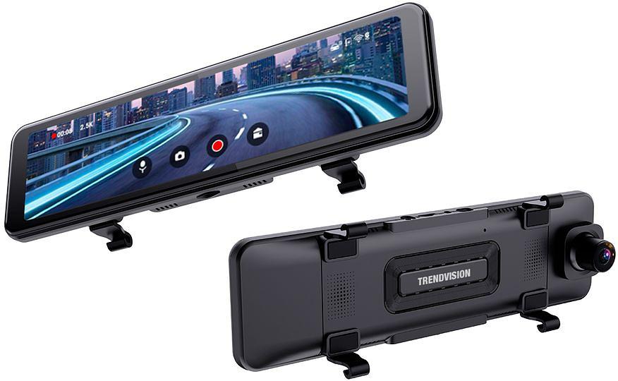 Видеорегистратор TrendVision CarPlay Mirror черный 2Mpix 2160x3840 2160p 150гр. MSTAR 8826 фото 4