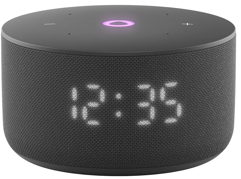 Яндекс Новая Станция Мини 3 (с часами)умная колонка с Алисой, черный фото 1