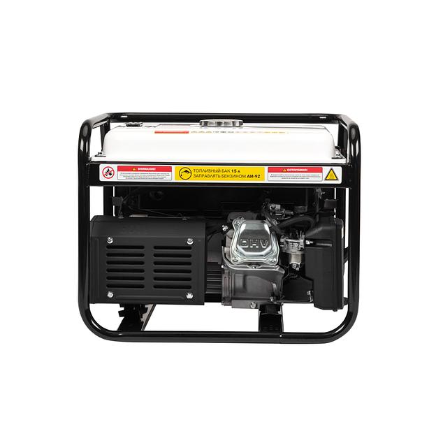 Kranz KR-16-1133 Генератор бензиновый KR3300, 3,3кВт, 230В, 15л, ручной стартер фото 5