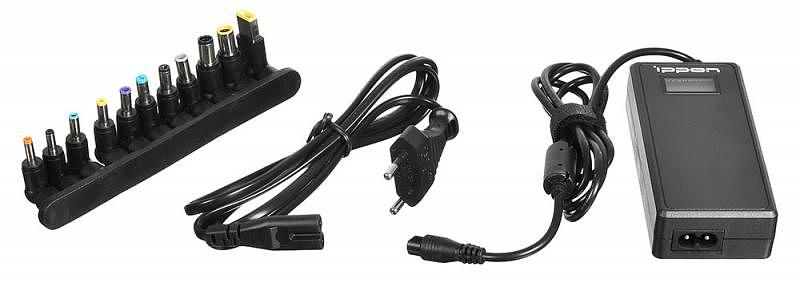 Блок питания Ippon D65U автоматический 65W 15V-19.5V 11-connectors 3.5A 1xUSB от бытовой электросети LСD индикатор фото 4