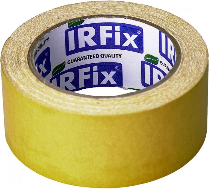 Клейкая лента IRFix двусторонняя на тканевой основе 48мм*20м фото 1