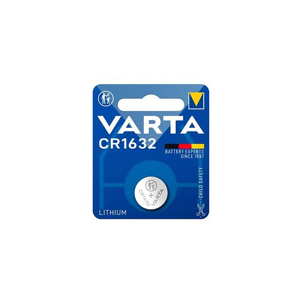 CR1632 Батарейка VARTA Electronics Lithium, 1 шт. фото 1