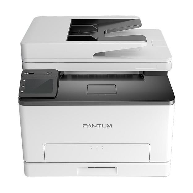 Лазерное многофункциональное устройство Pantum CM1100ADW, P/C/S, Color laser, A4, 18 ppm, 1200x600 dpi, 1 GB RAM, Duplex, ADF50, touch screen, paper tray 250 pages, USB, LAN, WiFi, start. cartridge 1000/700 pages (CM1100ADW) фото 2