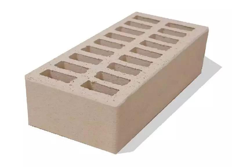 Кирпич керамический лицевой М150 кремовый фото 1