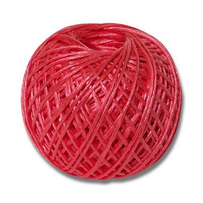 Шпагат ПП 1600 текс 0,2 кг красный ОПТ фото 1