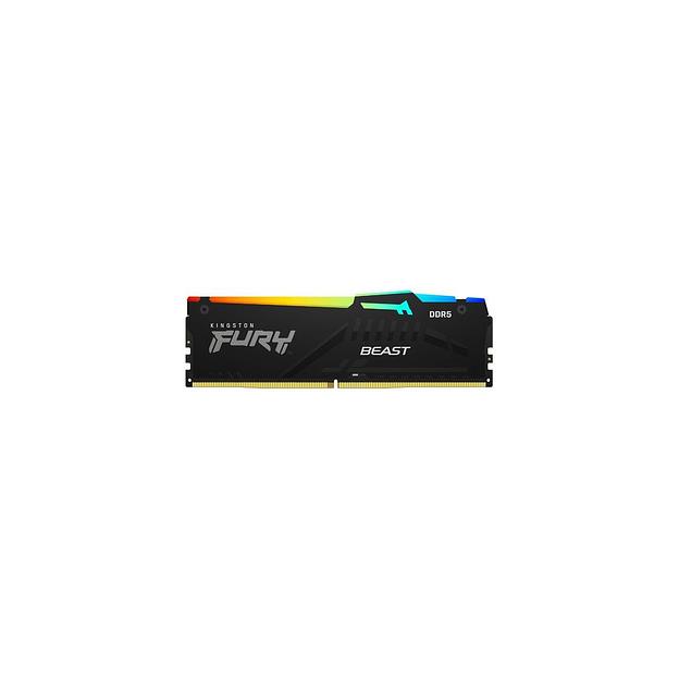 Оперативная память Kingston Fury Beast KF556C40BBA-8 DDR5 - 1x 8ГБ 5600МГц, DIMM, Ret фото 1