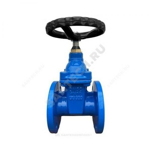 Задвижка чугунная 30ч39р  МЗВ обрезиненный клин Ду 50 Ру16 до +120 фланцевая фото 3