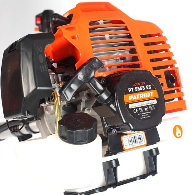Триммер бензиновый Patriot PT 5555ES Country 3л.с. неразбор.штан. реж.эл.:леска/нож фото 5