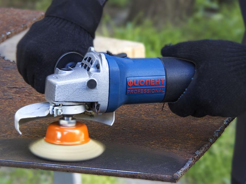 Углошлифовальная машина одноручная МШУ2-9-125Э опт фото 4