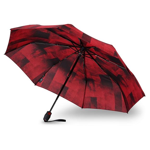 Зонт Knirps автомат T.201 Medium Duomatic CLEAR FIRE ECOREPEL 95 3201 8551 фото 3