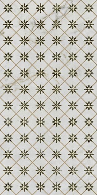 Декор Kerama Marazzi Серенада 1 глянцевый обрезной 300x600 фото 1