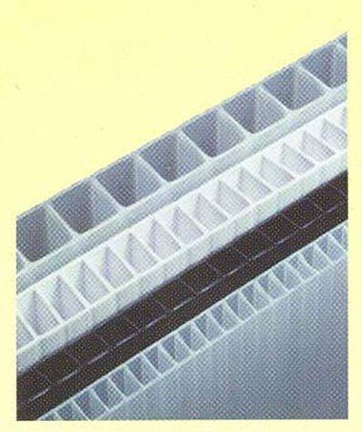 Листы сотового полипропилена фото 1