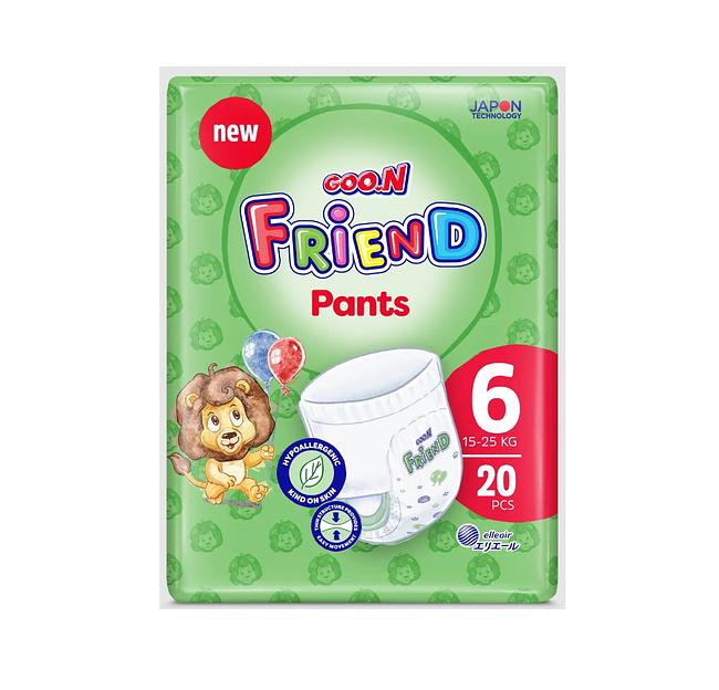 Подгузники-трусики GOO.N «Friend» размер 6, 20 шт ОПТ фото 1