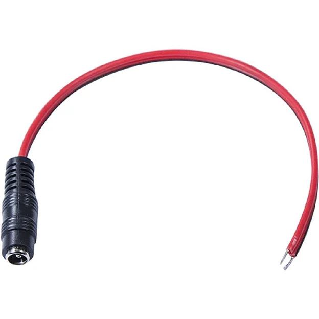 Rexant (14-0310) РАЗЪЁМ питания гнездо 2.1х5.5 с проводом 20см фото 1