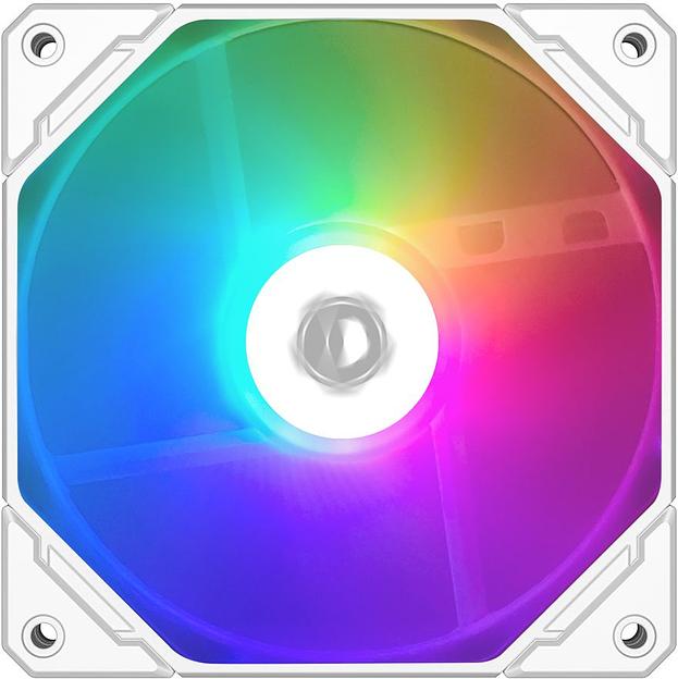 Вентилятор ID-Cooling NO-12015-XT ARGB SNOW 120x120x15mm 4-pin 14-31dB LED Ret фото 1